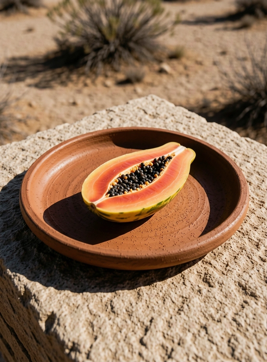 Elementos naturales en cerámica artesanal