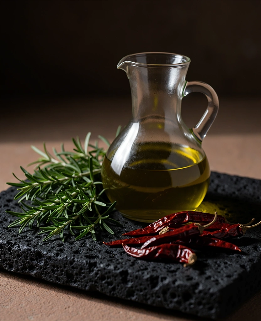 Aceites y hierbas naturales